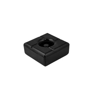 Ashtray Windless Black 115mmW x 115mmL