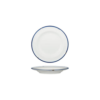 TinTin White with Navy Line