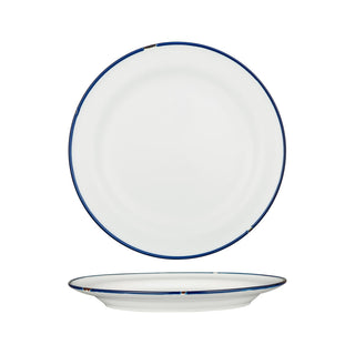 TinTin White with Navy Line
