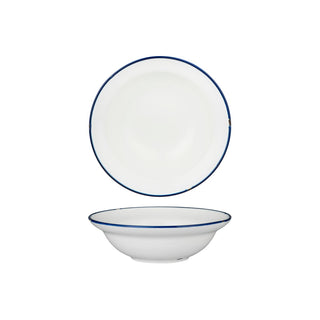 TinTin White with Navy Line