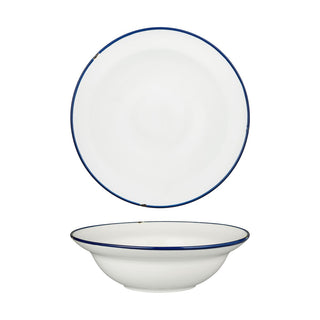 TinTin White with Navy Line