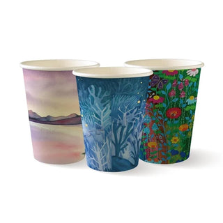 12oz Double Wall Art Series BioCup 1000pk