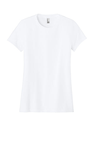 District Made Ladies Perfect Blend Crew Tee. DM108L