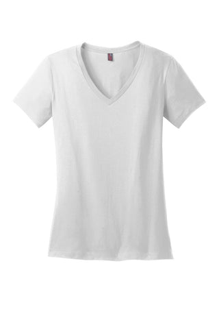 District Made - Ladies Perfect Weight V-Neck Tee. DM1170L