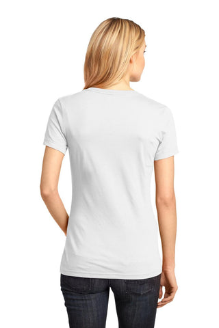 District Made - Ladies Perfect Weight V-Neck Tee. DM1170L