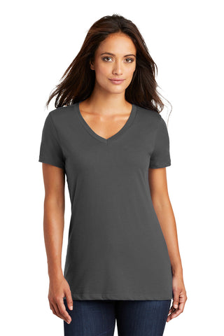 District Made - Ladies Perfect Weight V-Neck Tee. DM1170L
