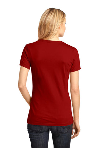 District Made - Ladies Perfect Weight V-Neck Tee. DM1170L