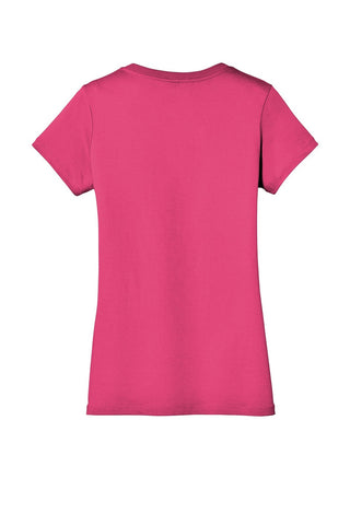 District Made - Ladies Perfect Weight V-Neck Tee. DM1170L