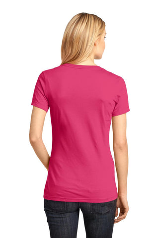 District Made - Ladies Perfect Weight V-Neck Tee. DM1170L