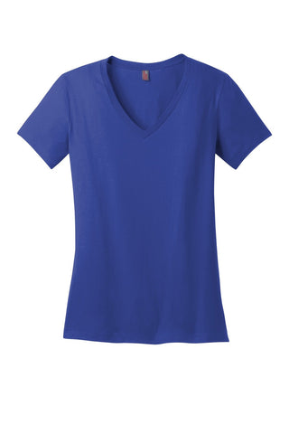 District Made - Ladies Perfect Weight V-Neck Tee. DM1170L