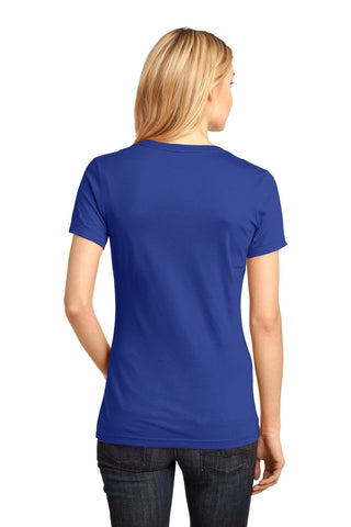 District Made - Ladies Perfect Weight V-Neck Tee. DM1170L
