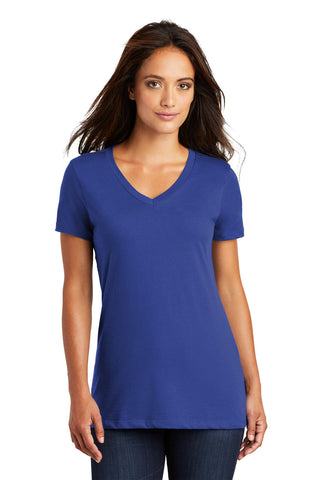 District Made - Ladies Perfect Weight V-Neck Tee. DM1170L