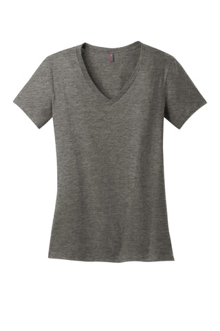 District Made - Ladies Perfect Weight V-Neck Tee. DM1170L