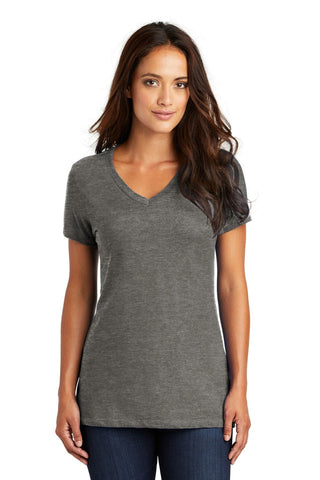 District Made - Ladies Perfect Weight V-Neck Tee. DM1170L