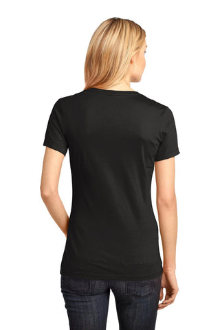 District Made - Ladies Perfect Weight V-Neck Tee. DM1170L