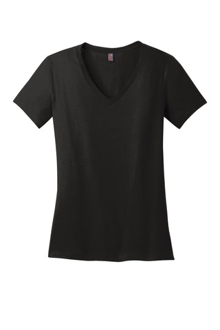District Made - Ladies Perfect Weight V-Neck Tee. DM1170L