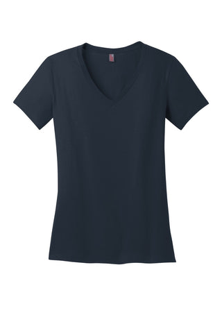 District Made - Ladies Perfect Weight V-Neck Tee. DM1170L