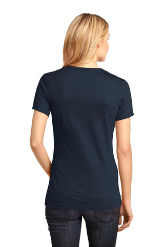 District Made - Ladies Perfect Weight V-Neck Tee. DM1170L