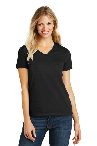 District Made Ladies Perfect Blend V-Neck Tee. DM1190L