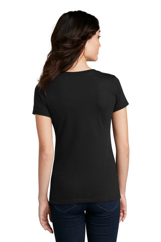 District Made Ladies Perfect Blend V-Neck Tee. DM1190L