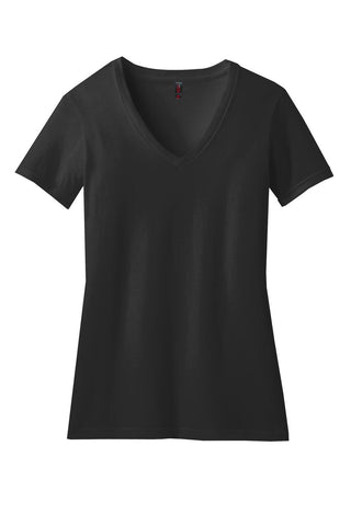 District Made Ladies Perfect Blend V-Neck Tee. DM1190L