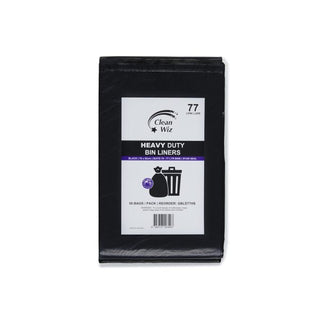 77L Black HD Bin Liners 250/ctn
