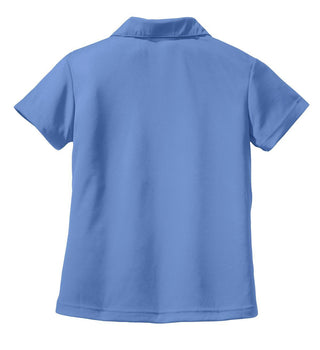 Sport-Tek Ladies Dri-Mesh V-Neck Polo. L469