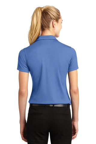 Sport-Tek Ladies Dri-Mesh V-Neck Polo. L469