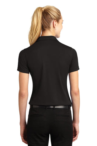 Sport-Tek Ladies Dri-Mesh V-Neck Polo. L469