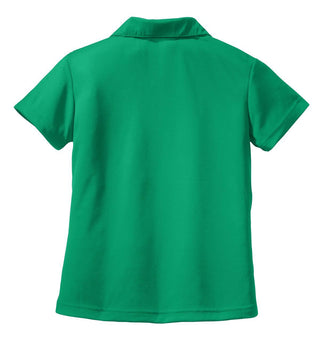 Sport-Tek Ladies Dri-Mesh V-Neck Polo. L469