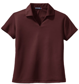 Sport-Tek Ladies Dri-Mesh V-Neck Polo. L469
