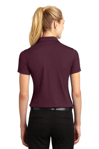 Sport-Tek Ladies Dri-Mesh V-Neck Polo. L469