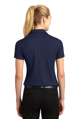 Sport-Tek Ladies Dri-Mesh V-Neck Polo. L469