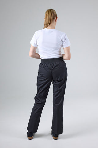 Lightweight Slim Women's Chef Pants Black