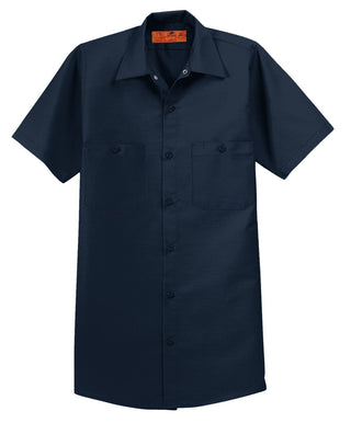 Red Kap - Short Sleeve Industrial Work Shirt. SP24